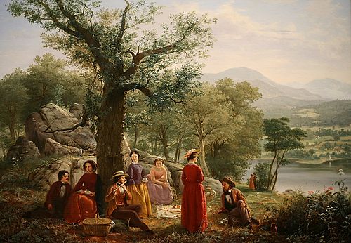 Recreation, 1857, Jerome Thompson
