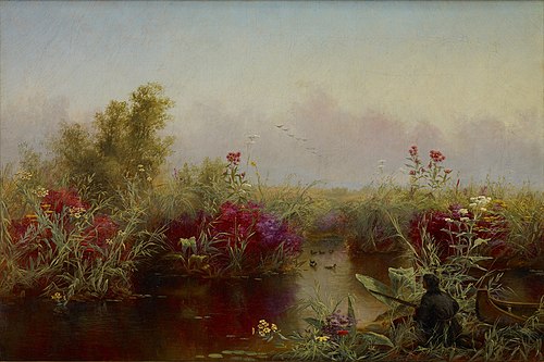 Duck Hunting, 1867, Jerome Thompson