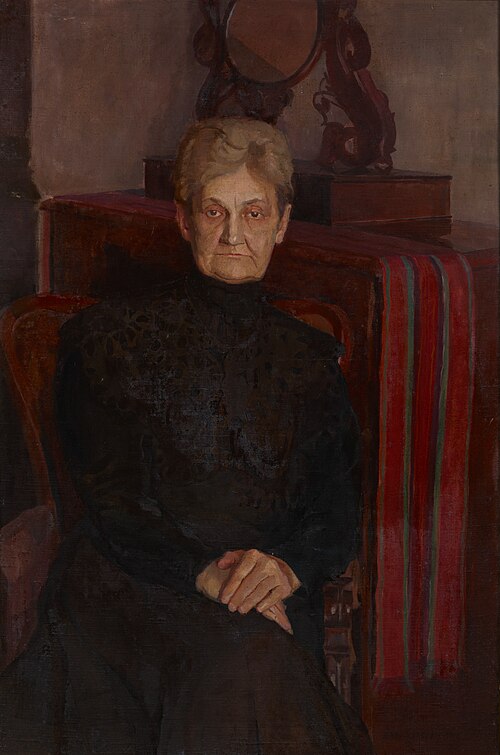 Portrait of Mother, 1909, Jerzy Karszniewicz