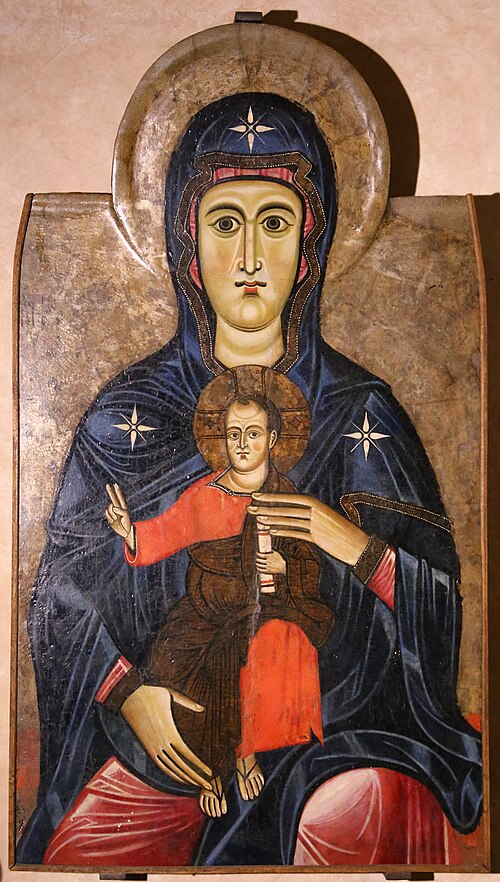 Madonna and Child Enthroned, , Maître du Bigallo
