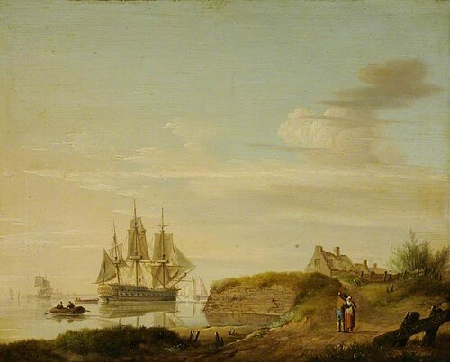 Seascape, 1811, Johannes Hermanus Koekkoek