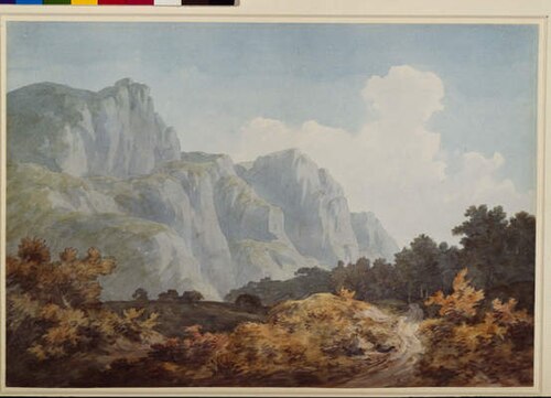 Near Glarus, Switzerland, 1781, John Warwick Smith