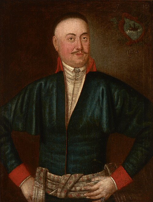 Portrait of an unknown man, 1797, Józef Faworski