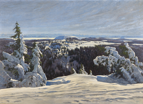 View of the Herzogenhorn, 1924, Karl Julius Wilhelm Heilmann