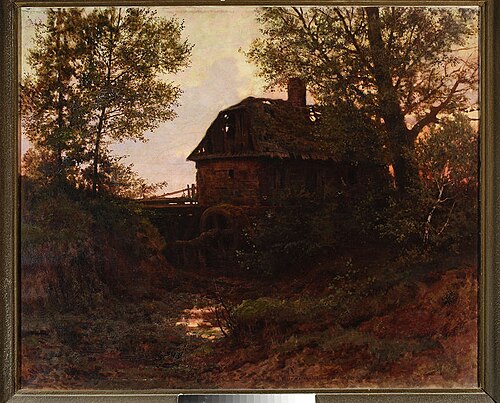Old mill, 1911, Józef Rapacki