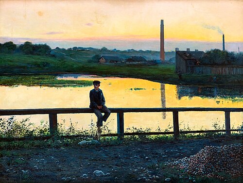 Reverie, 1892, Józef Rapacki