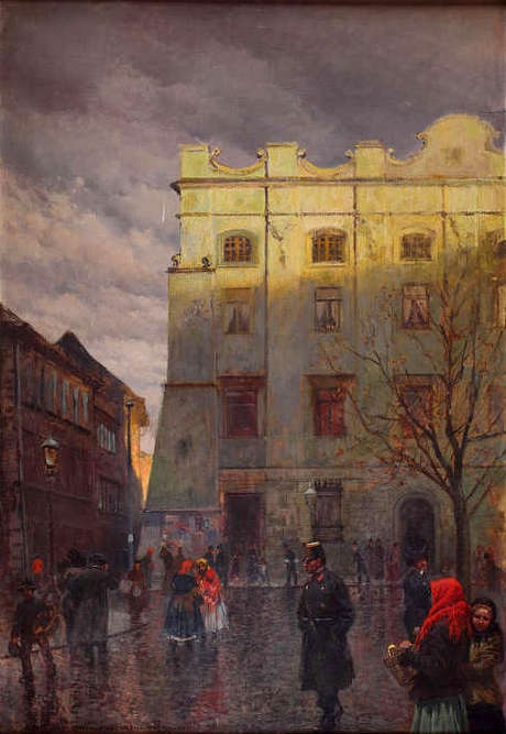 Szara Kamienica w Krakowie, 1906, Józef Rapacki