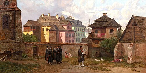 Na krakowskim Kazimierzu, 1916, Józef Rapacki