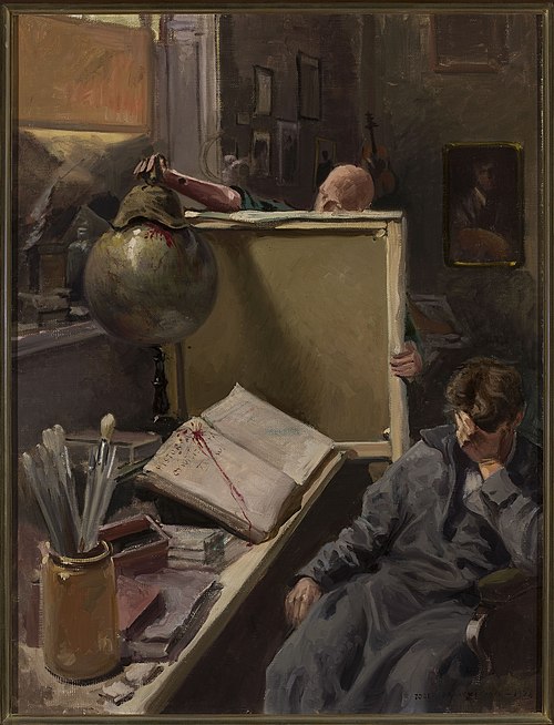 La vision de l'artiste., 1918, Józef Rapacki