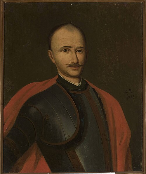 Portrait of Antoni Boniecki, sub-judge in the region of Chełm, 1872, Karol Miller