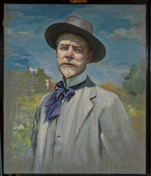 Autoportrait, 1907, Casimir Mordasewicz