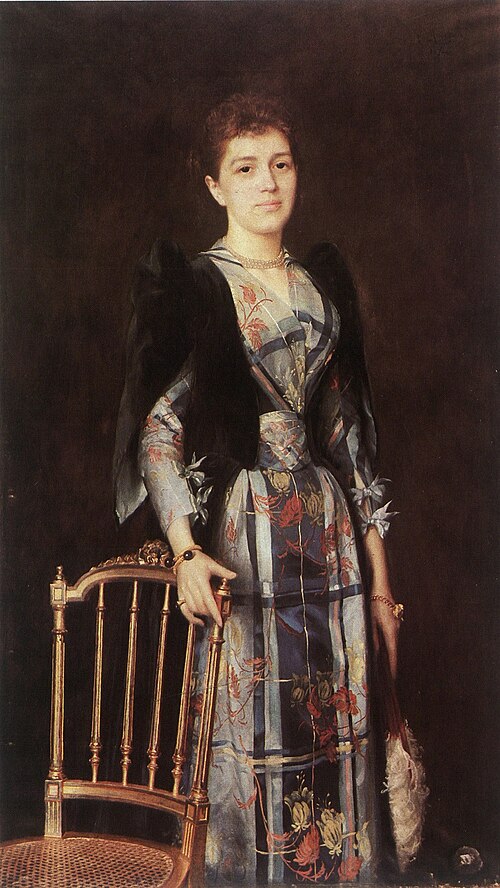 Portret Karoliny Czosnowskiej, 1892, Casimir Mordasewicz