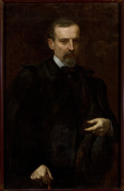 Portrait of Henryk Sienkiewicz, 1890, Casimir Mordasewicz