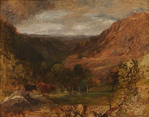 Landscape (unfinished), , David Cox