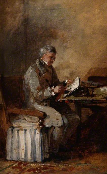 Self Portrait, , David Cox