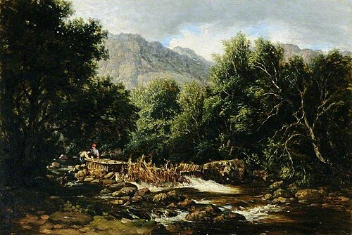 On the Lledr, 1843, David Cox