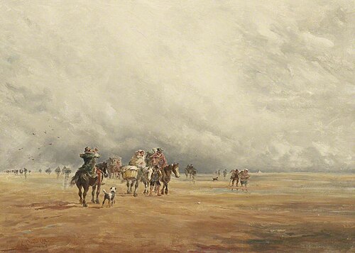 Lancaster Sands, 1842, David Cox
