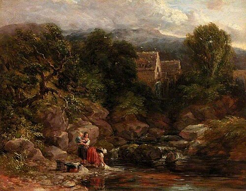 Pandy Mill, 1843, David Cox
