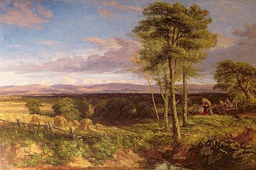 The Vale of Clwyd, 1846, David Cox