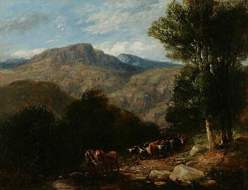 Crossing the Ford, 1849, David Cox
