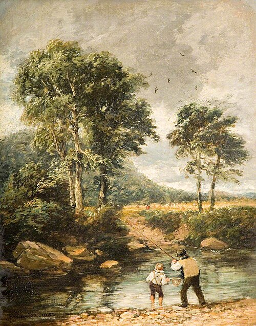 On the Lledr, 1852, David Cox