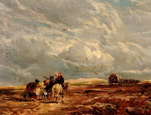Crossing the Heath, , David Cox