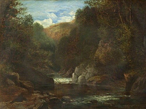 Dell Scene near Betws-y-Coed, , David Cox