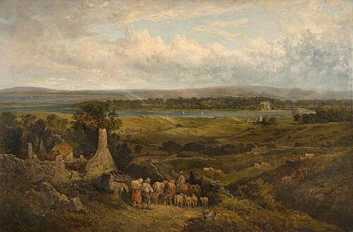 Menlough Castle, Galway, Ireland, , David Cox