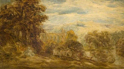 Bolton Abbey, 1850, David Cox
