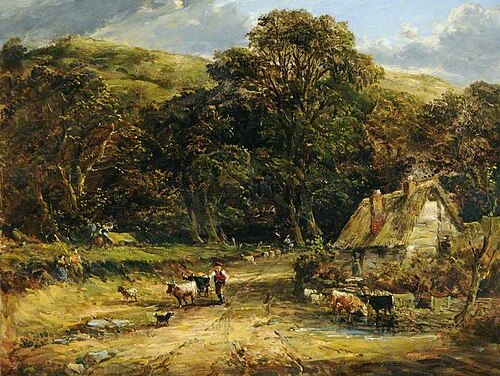 Landscape, , David Cox