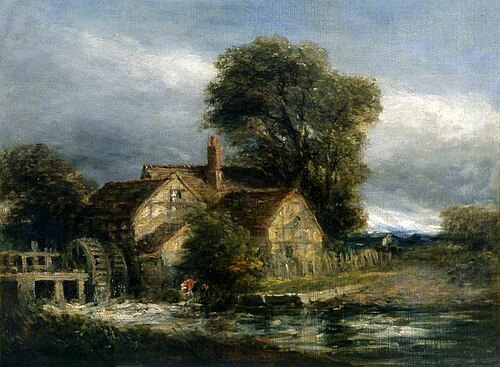 The Old Mill, , David Cox