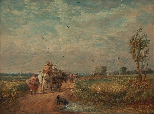 Going to the Hayfield, 1853, David Cox