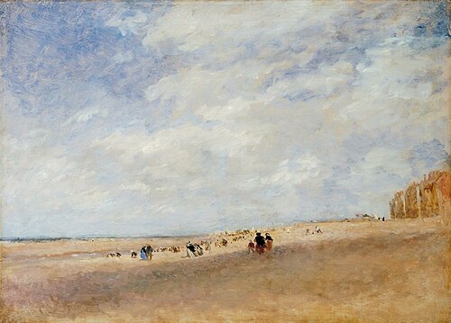 Rhyl Sands, 1854, David Cox