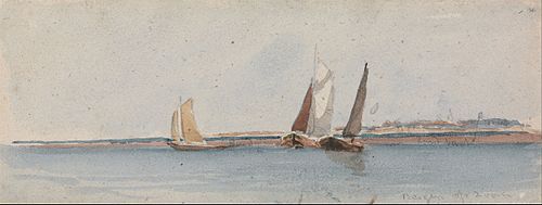 Bergen op Zoom, 1826, David Cox