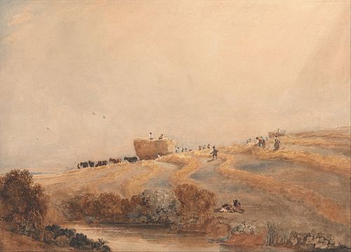 Haymaking, 1808, David Cox
