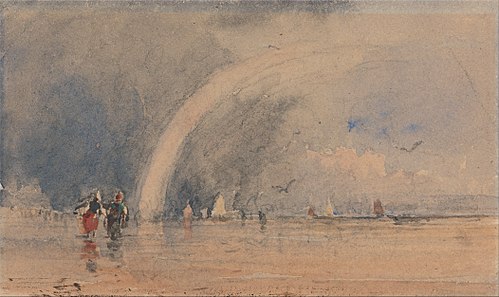 Morecambe Sands, 1830, David Cox