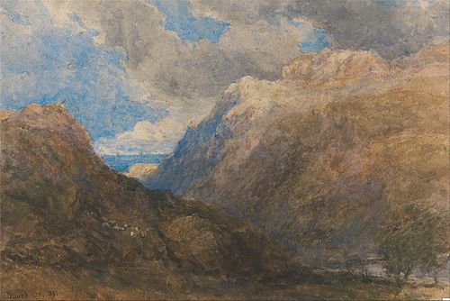 Penmanmawr, 1855, David Cox