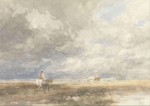 Going to the Hayfield, 1850, David Cox