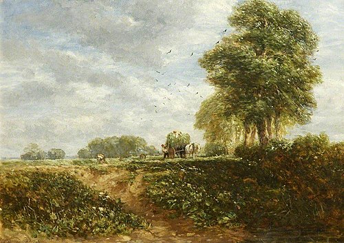 Carrying Vetches, 1850, David Cox