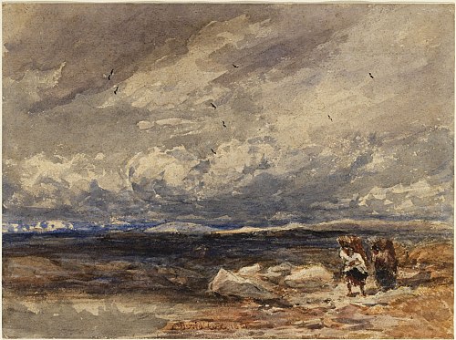 On Carrington Moss, 1851, David Cox