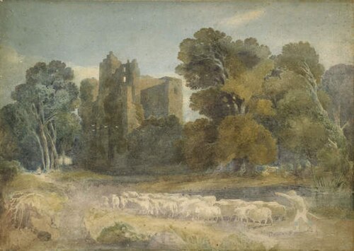 Kenilworth Castle, 1806, David Cox