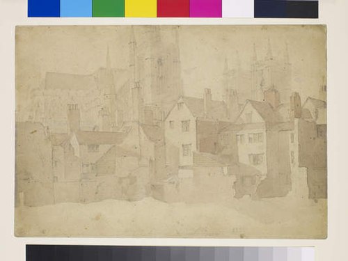 Old Westminster, 1805, David Cox