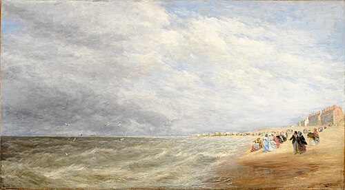 Rhyl Sands, 1854, David Cox