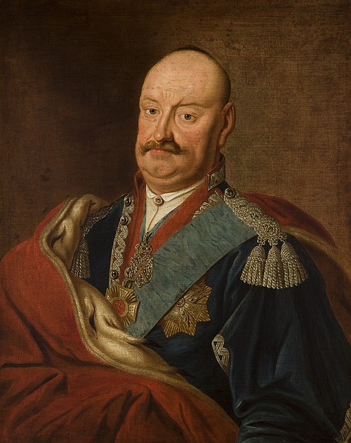 Portrait of Karol Stanisław Radziwiłł "Panie Kochanku" (1734–1790), Voivode of Vilnius, 1786, Konstanty Aleksandrowicz