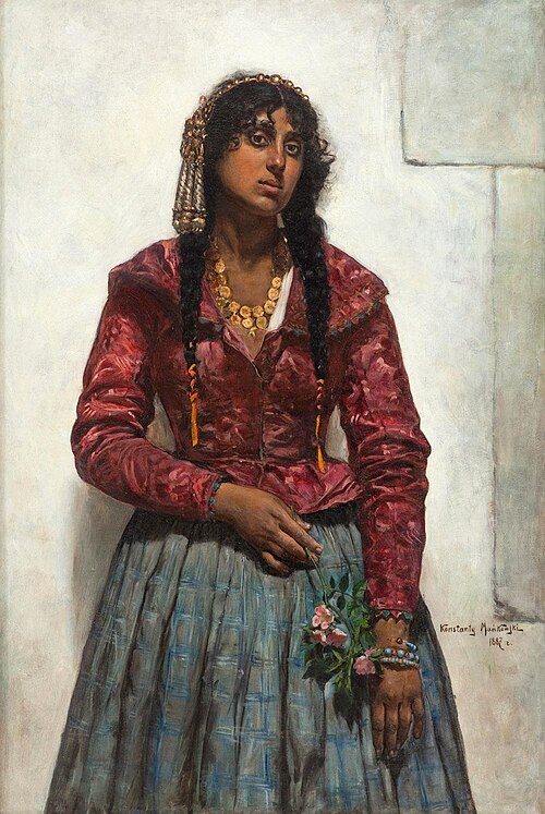 Cyganka, 1887, Konstanty Mańkowski