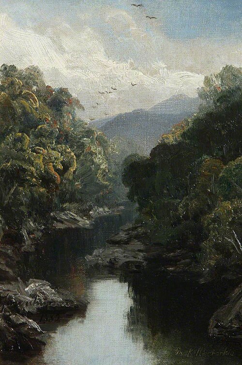 The Garry, Killiecrankie, 1882, David Farquharson