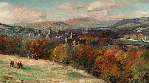 Melrose, 1883, David Farquharson