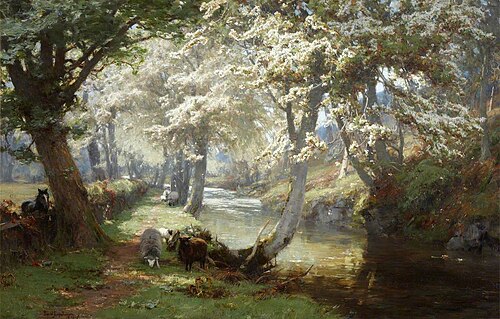 Spring in the Trossachs, 1890, David Farquharson