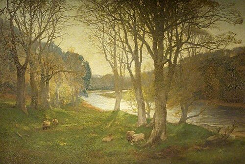 A Misty Morn on the Dee, 1904, David Farquharson