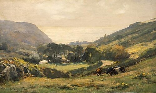 A Cornish Valley, 1902, David Farquharson